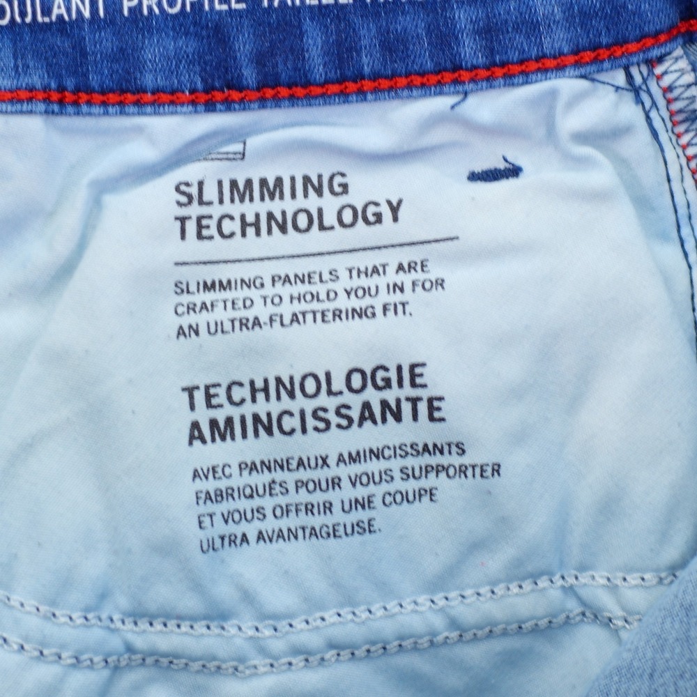 Tommy Hilfiger Denim High Rise Curvy Skinny Jeans -10- 32 / 28 Zip Up Ankle - Picture 11 of 12
